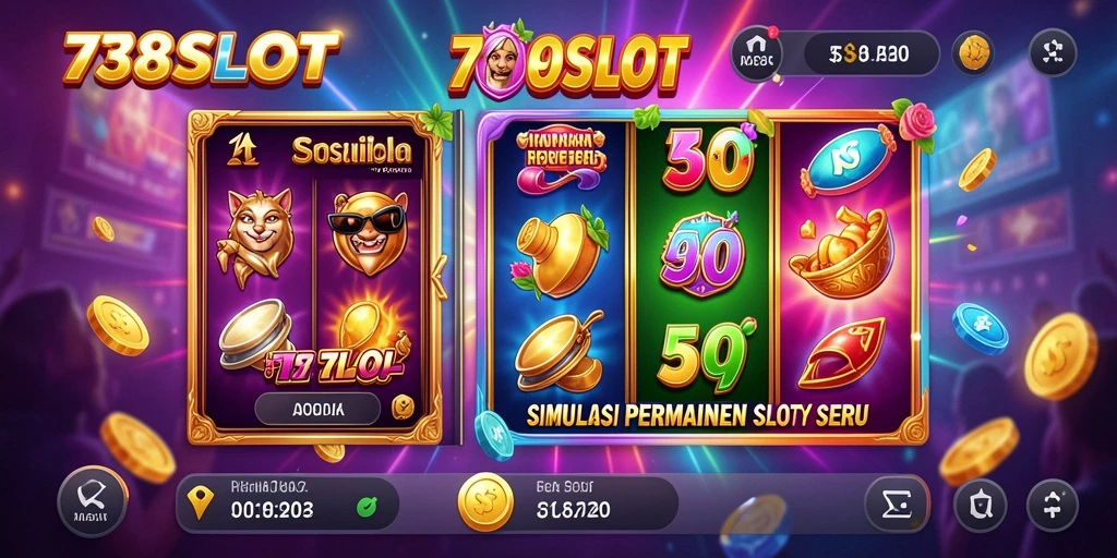 Tampilan menarik dalam gameplay 738SLOT yang seru.