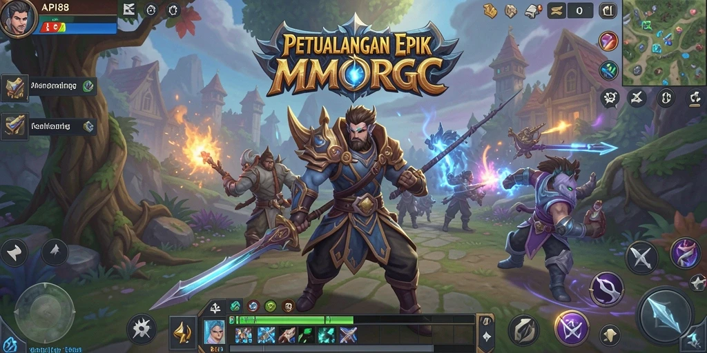 Screenshot gameplay API88 yang menunjukkan pertarungan mendebarkan.