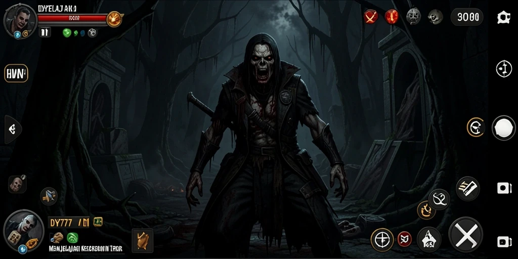 Gameplay menegangkan dengan atmosfer horor yang kental.