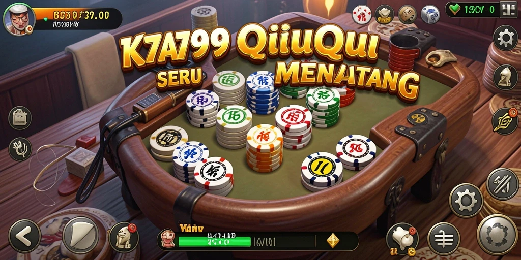 Tampilan gameplay KA789 yang menarik dalam pertandingan QiuQiu.
