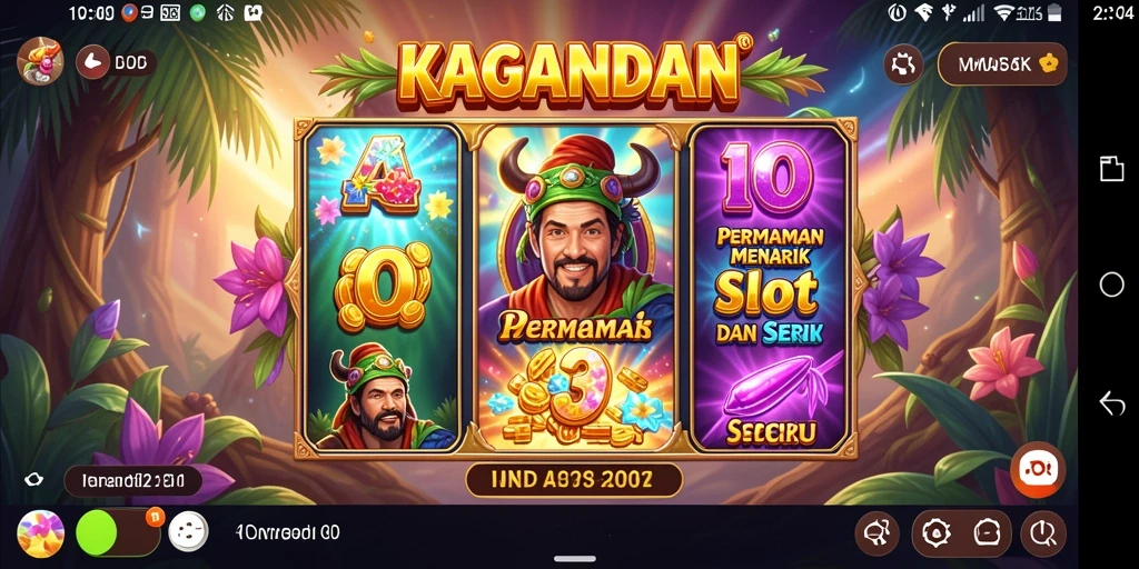 Screenshot gameplay KAGANDAN yang seru dan penuh warna.