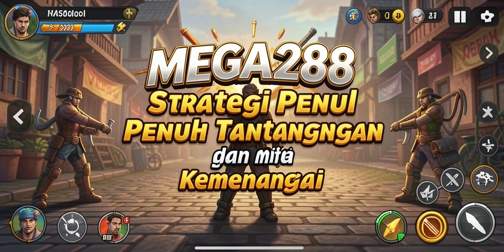 Tangkapan layar MEGA288 menampilkan aksi strategis yang seru dan dinamis.