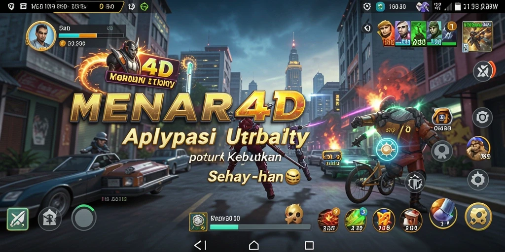 Tampilan menarik MENARA4D dengan fitur Utility yang canggih.