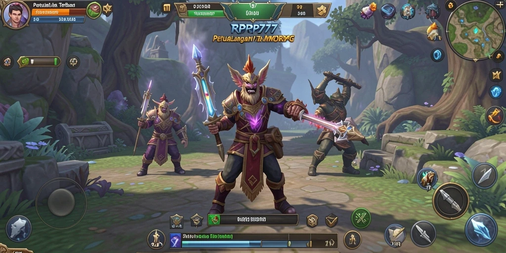 Tampilan gameplay mendebarkan dalam RPRP777 dengan grafis yang menakjubkan.