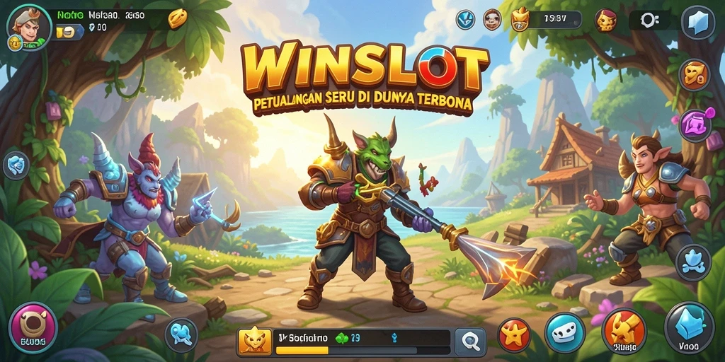 Tampilan gameplay WINSLOT yang menakjubkan di dunia terbuka.